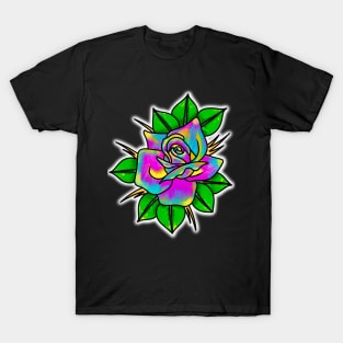 Oil Painted Rose T-Shirt